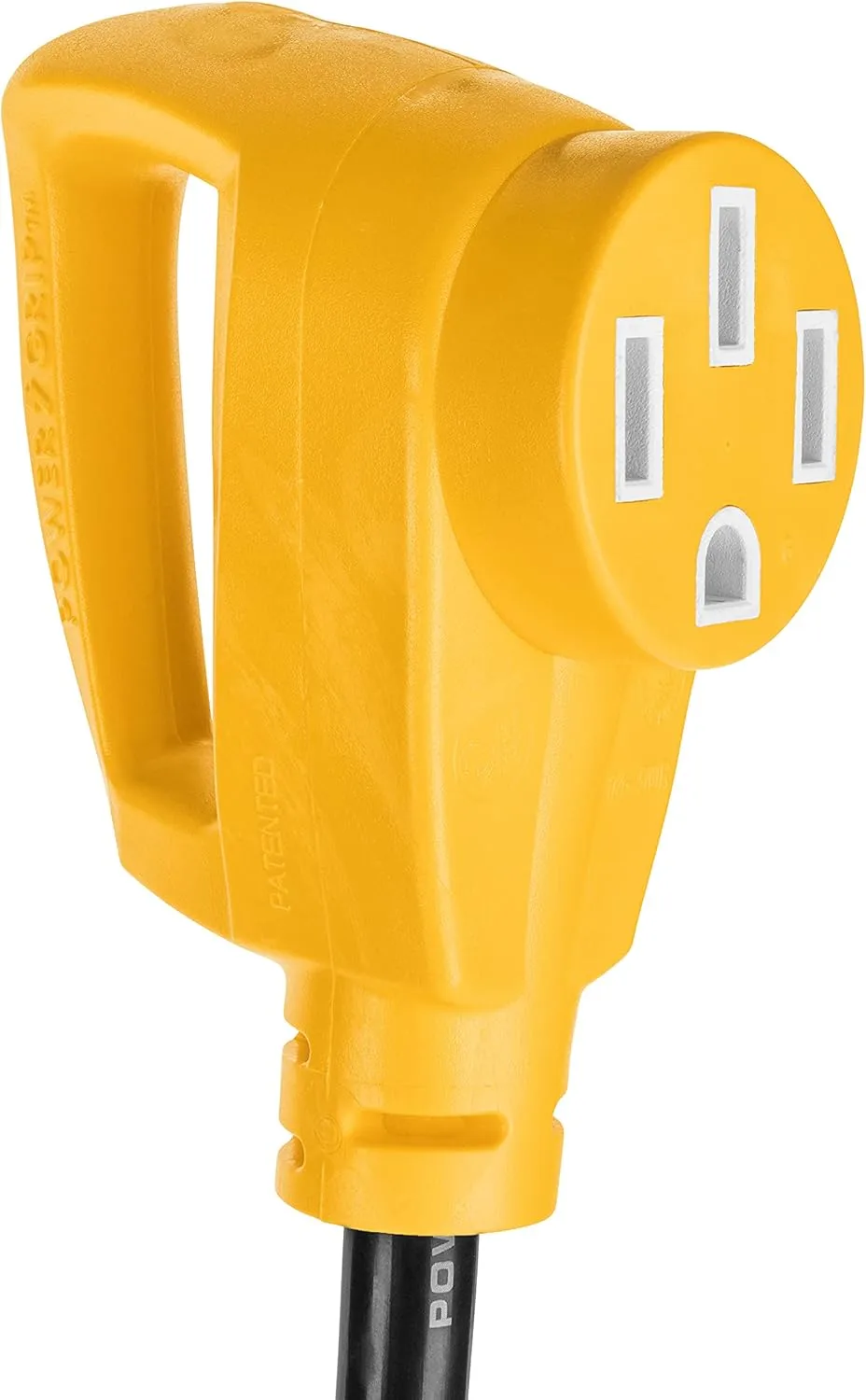 Camco PowerGrip Camper/RV Maximizer 45-Amp Adapter | Combines Power from 15-Amp and 30-Amp Outlets to Generate 45-Amps (55025)