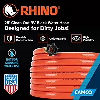 Camco Rhino Clean-Out RV Hose