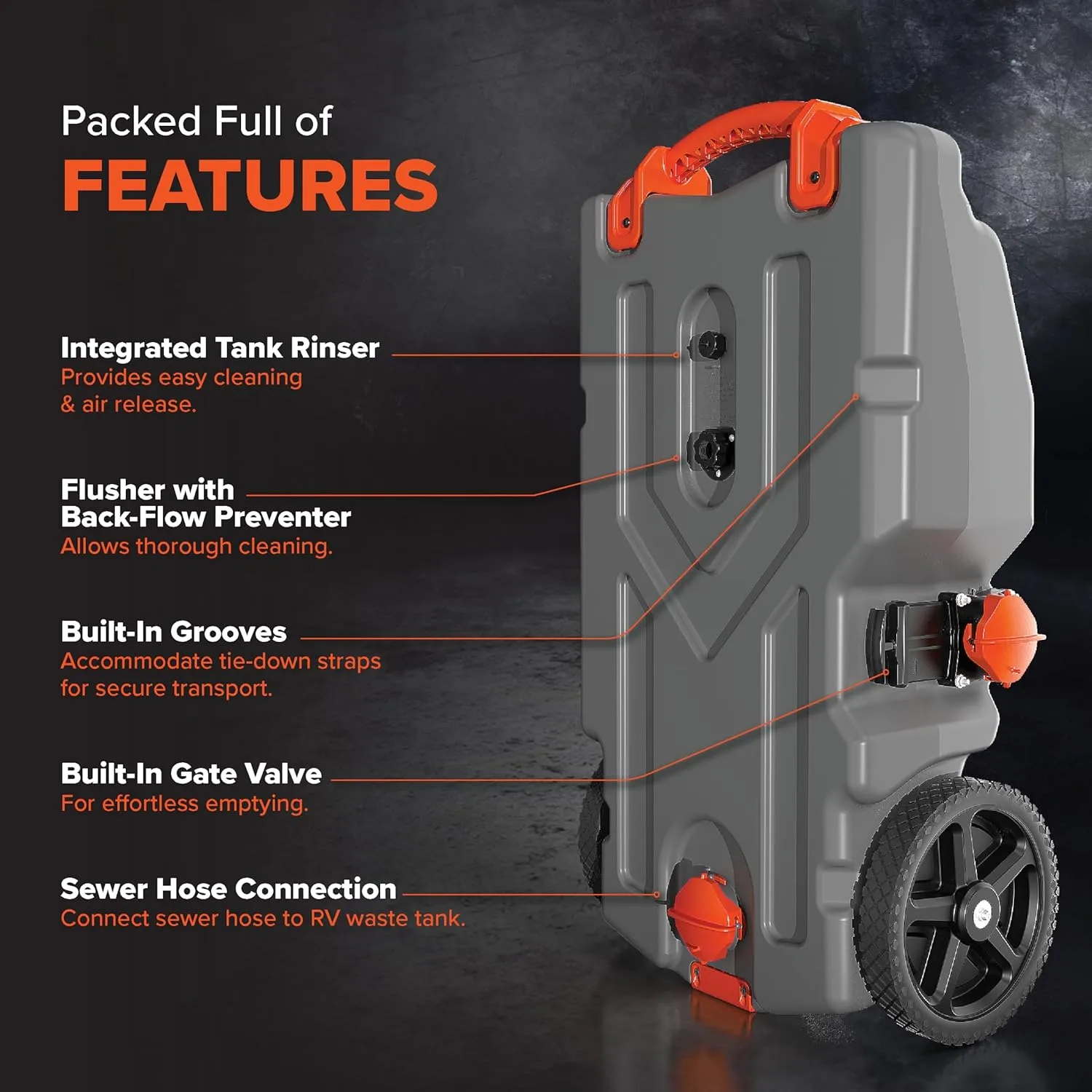 Camco Rhino Portable RV Tote Tank