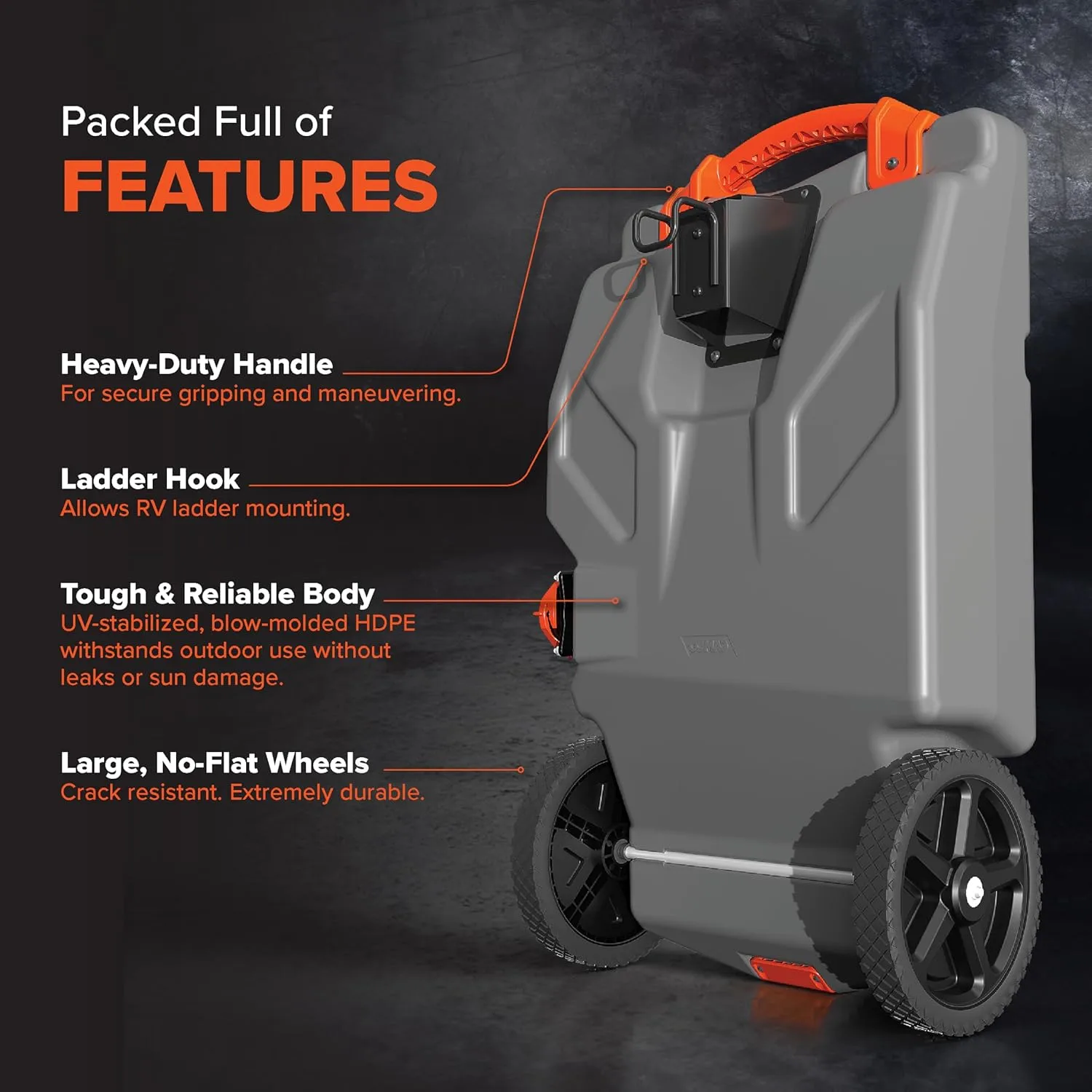 Camco Rhino Portable RV Tote Tank