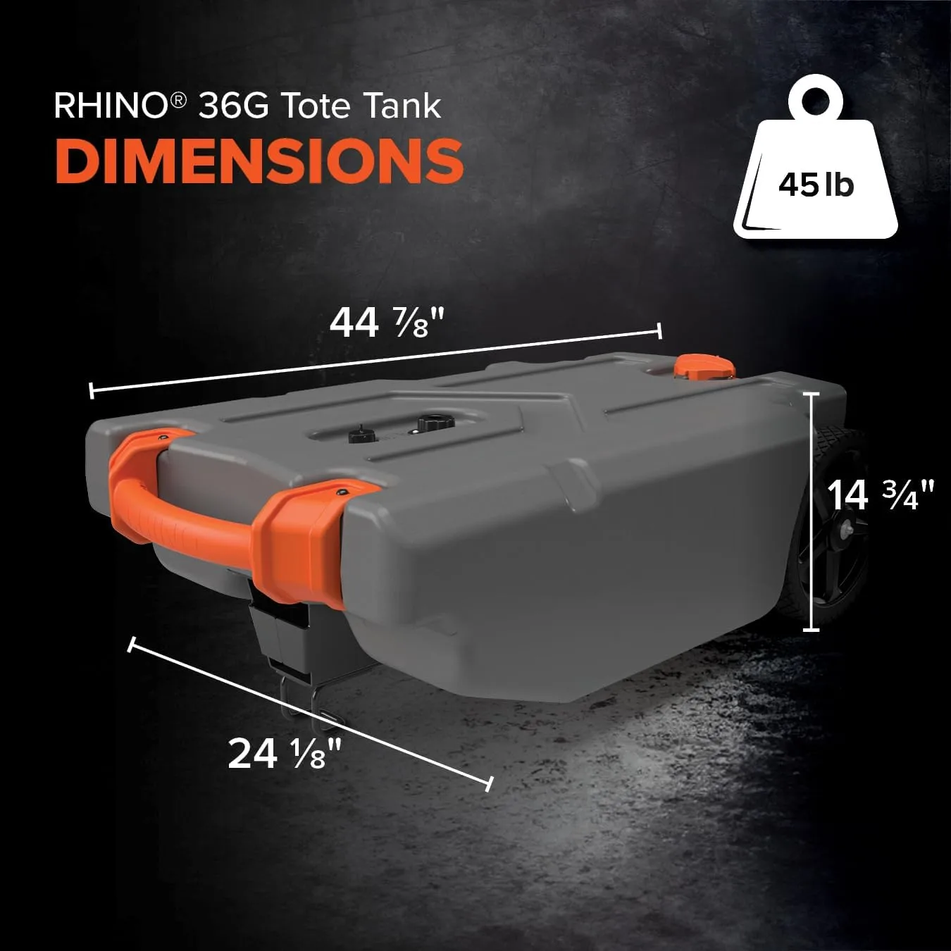 Camco Rhino Portable RV Tote Tank