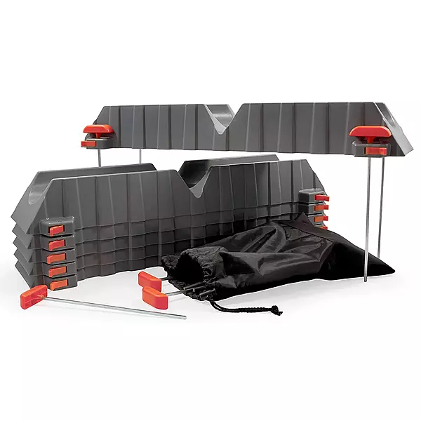 Camco Rhino Camper / RV Sewer Hose Support Kit - Supports Up to 20-Feet of RV Sewer Hose