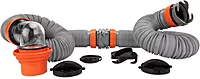 Camco Rhino X 20-Ft Camper/RV Sewer Hose Kit - (2) 10-Ft Heavy Duty RV Septic Hoses