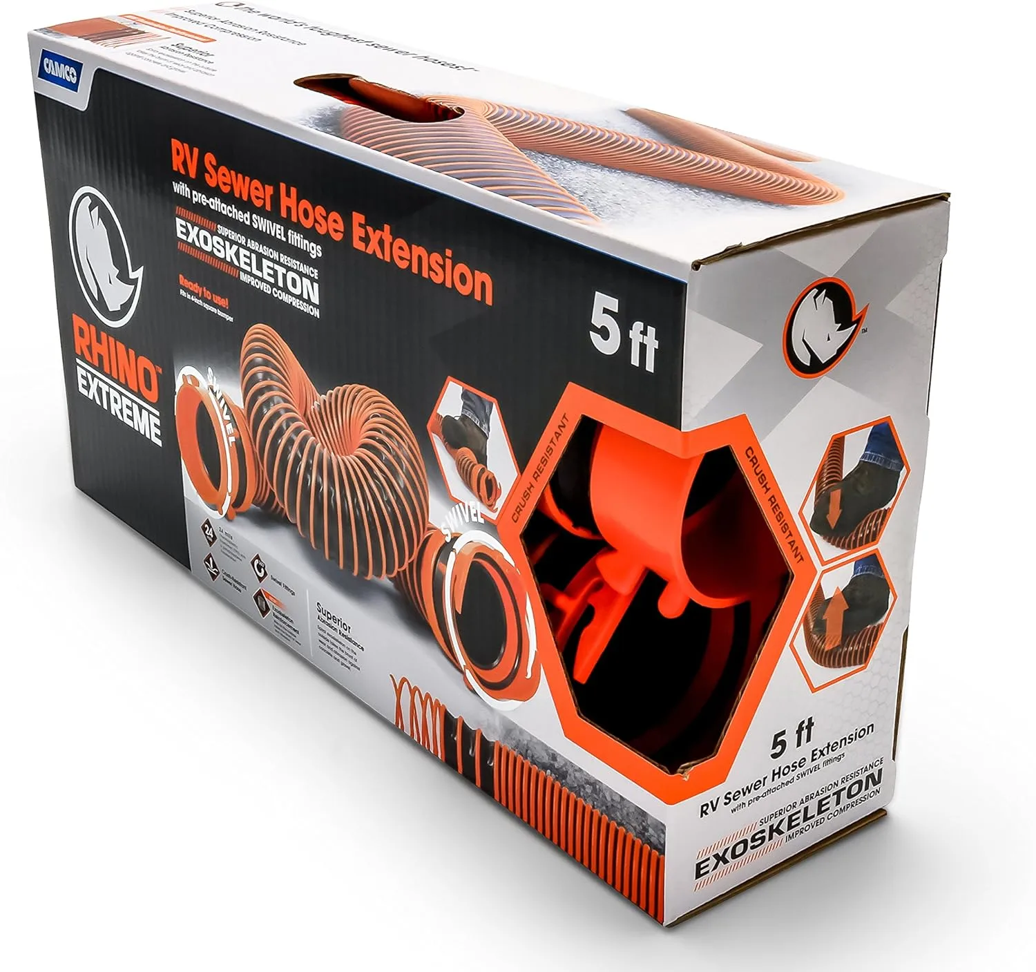 Camco RhinoEXTREME RV Sewer Hose Kit