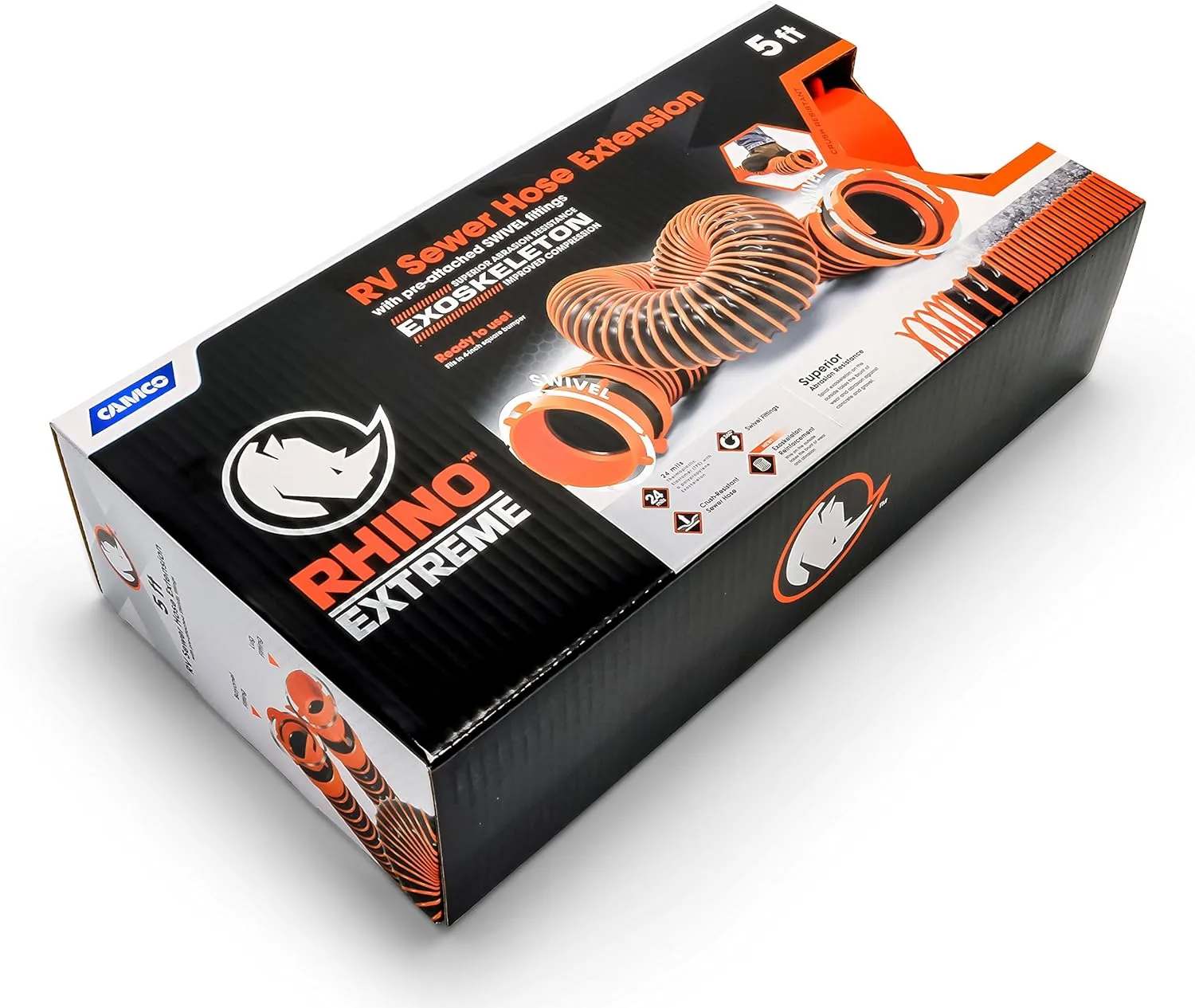 Camco RhinoEXTREME RV Sewer Hose Kit