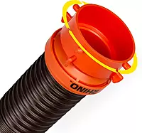 Camco RhinoFLEX Heavy Duty 10ft RV Sewer Hose Extension Kit with Swivel Fitting