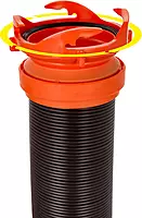 Camco RhinoFLEX Heavy Duty 10ft RV Sewer Hose Extension Kit with Swivel Fitting
