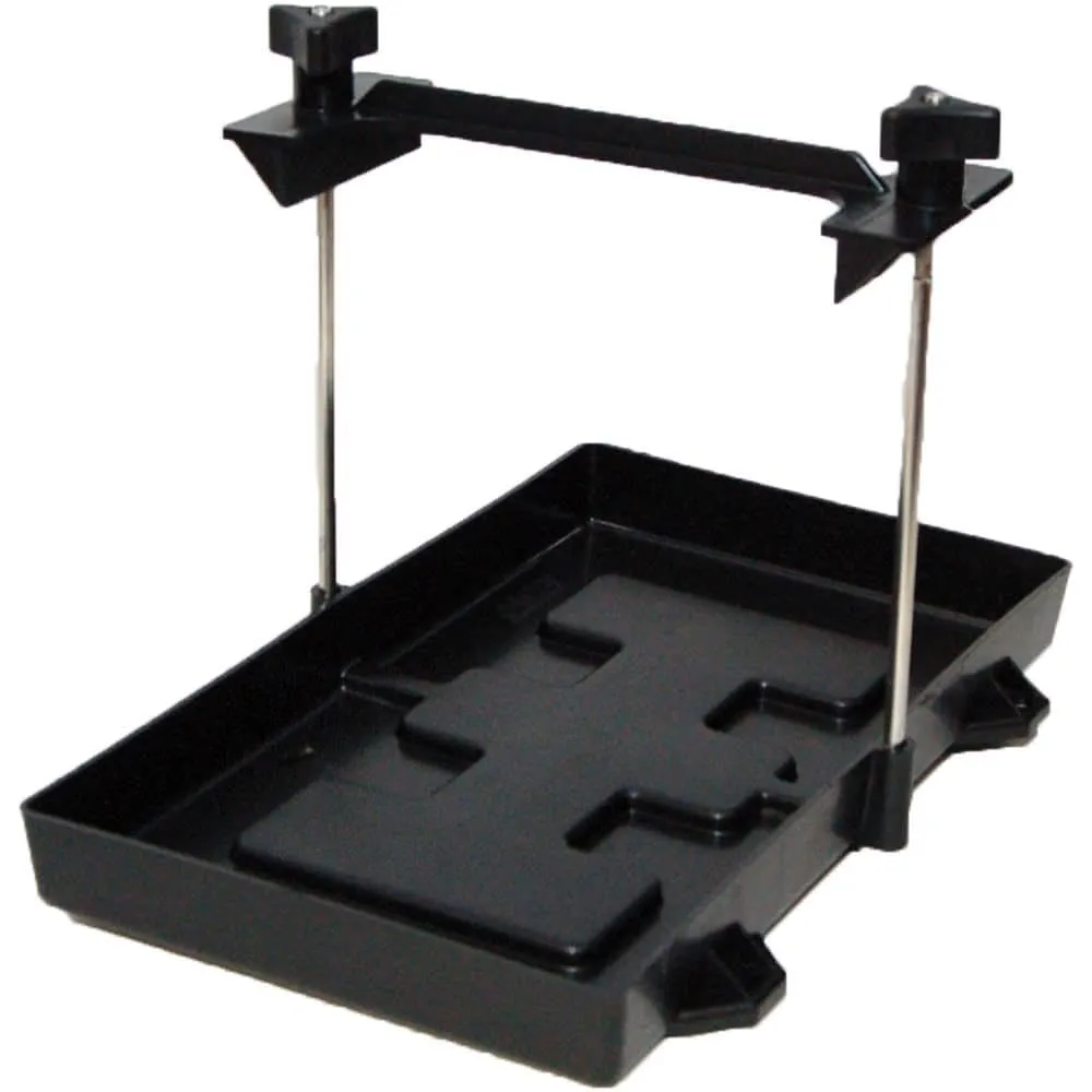 Camco RV Battery Hold-Down Tray - Fits Group 24/24M Batteries (55394)