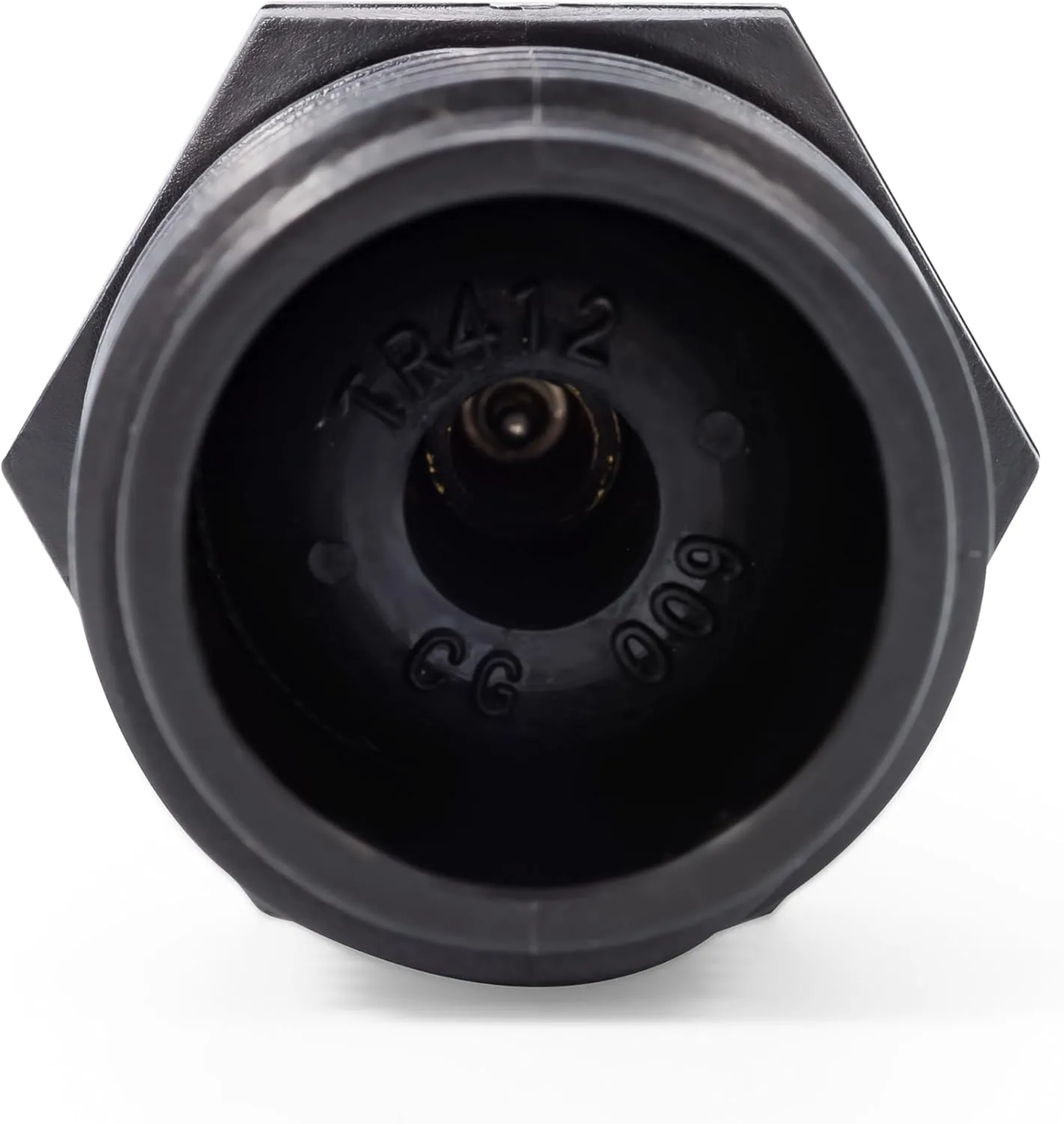 Camco RV Blow Out Plug with Schrader Valve - Features Rust Resistant Double Plastic Construction - Essential RV Winterization Tool Prevents Freeze Damage (36133)
