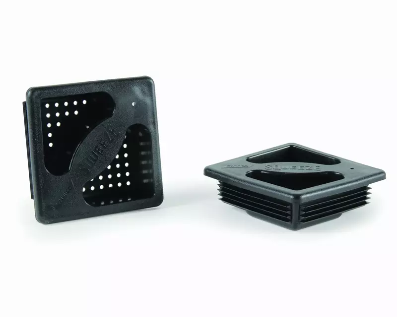 Camco No Insect RV Bumper Cap | Features Vent Holes | Squeeze Grip for Easy Installation and Removal | Durable Construction