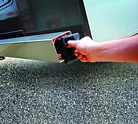 Camco No Insect RV Bumper Cap | Features Vent Holes | Squeeze Grip for Easy Installation and Removal | Durable Construction