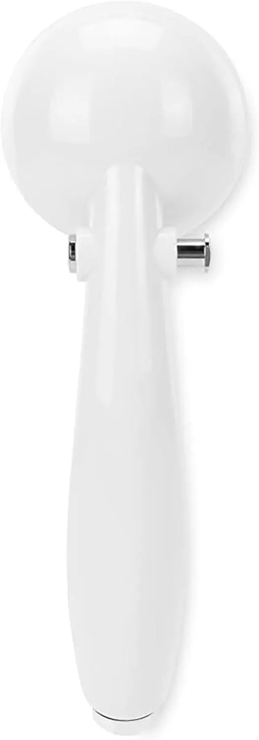 Camco RV Outdoor Shower Head with On/Off Switch, High Flow, White (44023)