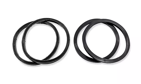 Camco Sewer Hose Replacement Gasket - Replacement Gaskets for RV Sewer Fittings to Ensure an Odor Tight Seal | Two Bayonet