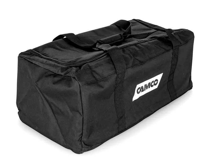 Camco Durable All Purpose RV Storage Bag with Internal Compartments - Securely Holds RV Stabilization, Electrical