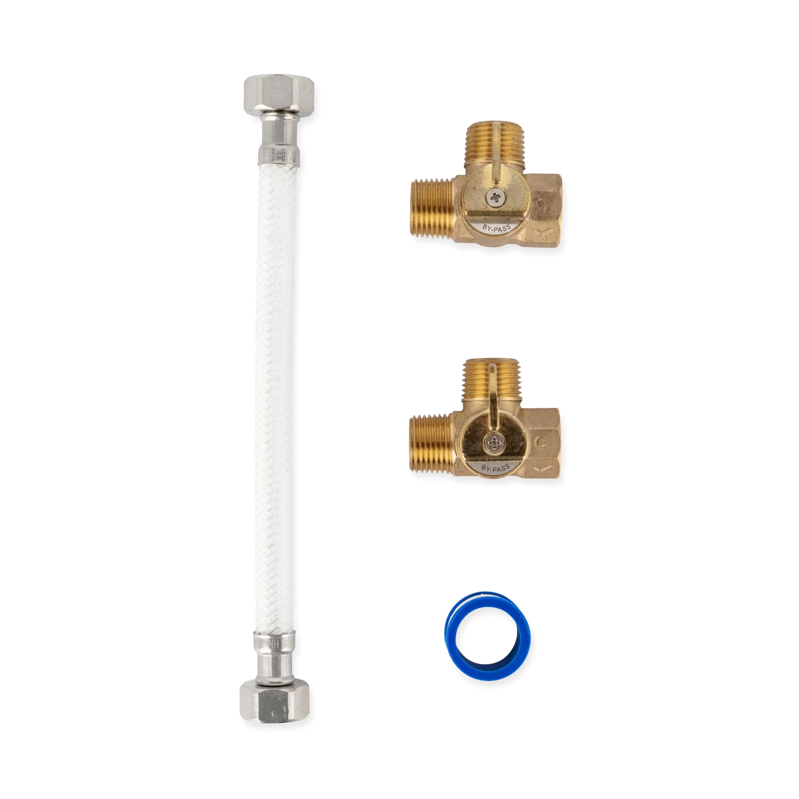 Camco RV Water Heater By-Pass Kit - 8" Hose (35953)
