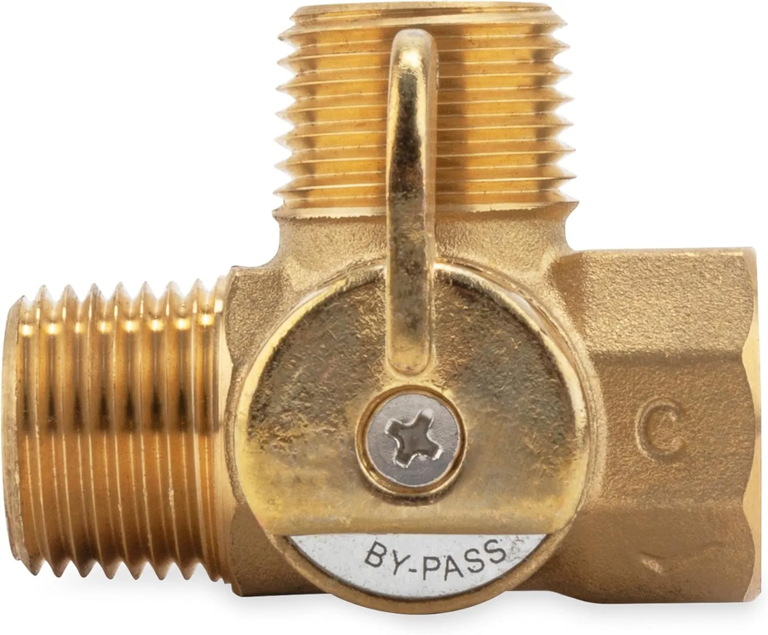 Camco RV Water Heater By-Pass Kit - Features 12-Inch Nylon Reinforced Hose & Durable Brass Valves - Essential RV Winterization Tool - Compatible with 10 Gallon Tanks (35963)