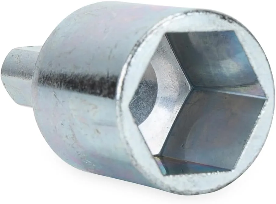 Camco RV Scissor Jack Socket Drill Adapter - Fits 3/8" & 1/2" (57363)