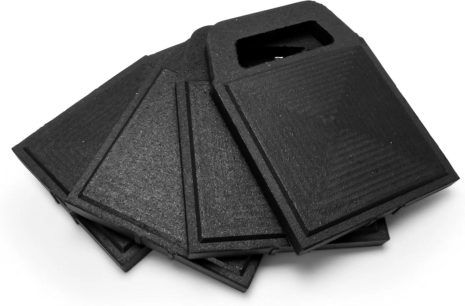 Camco Stabilizer Jack Flex Pads - Helps Prevent Jacks and Stabilizer from Sinking into The Ground -Can Be Used on Uneven