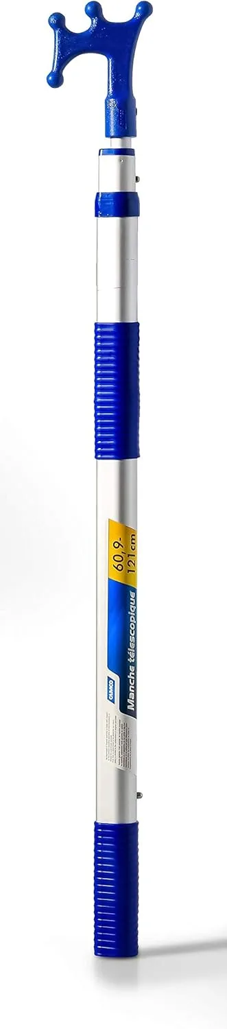 Camco Telescoping Handle With Boat Hook, 5-9ft, Handle Can Be Used With Multiple Accessories 5'-9' Handle w/ Boat Hook