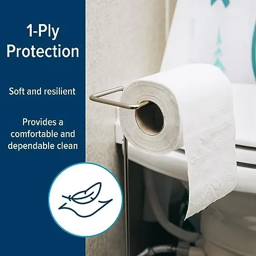 Camco 40276 Toilet Tissue, 1 Pack of 4 Rolls, White
