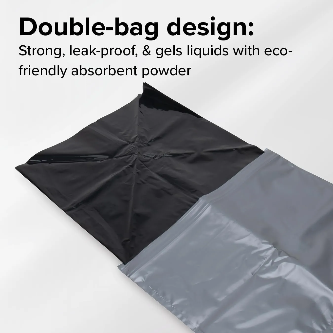 Camco Toilet Waste Bags - Leak-Proof, Biodegradable Powder - 10 Pack