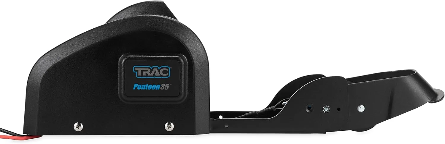 Camco TRAC Outdoors Pontoon 35-G3 Electric Anchor Winch | Features a High-Efficiency, 12-Volt DC