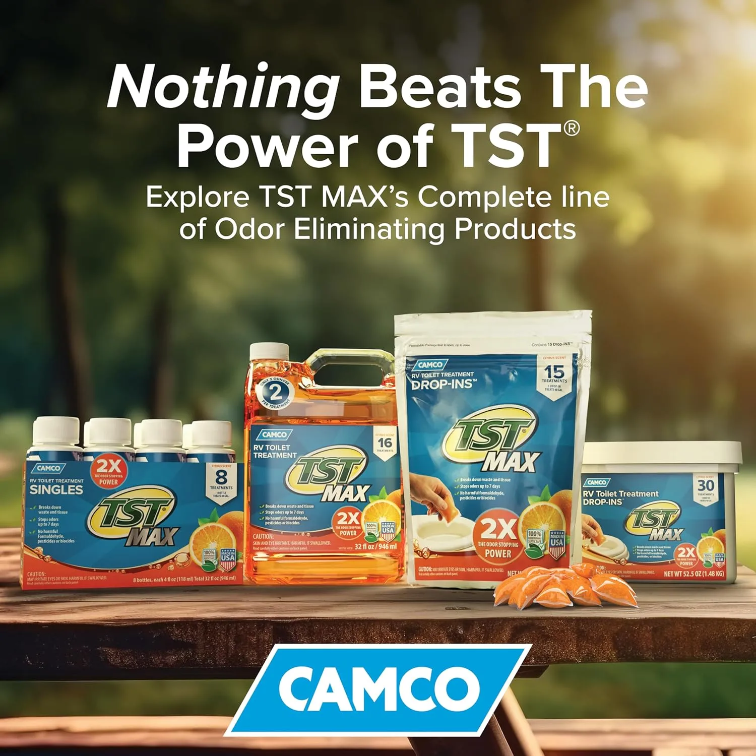 Camco TST RV Toilet Treatment Drop-Ins