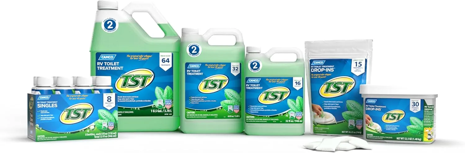 Camco TST RV Toilet Treatment Drop-Ins
