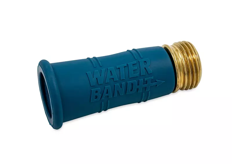 Camco Water Bandit | Features a Highly Flexible Silicone-Polymer Sleeve & ABS Male Water Hose Connection | Works