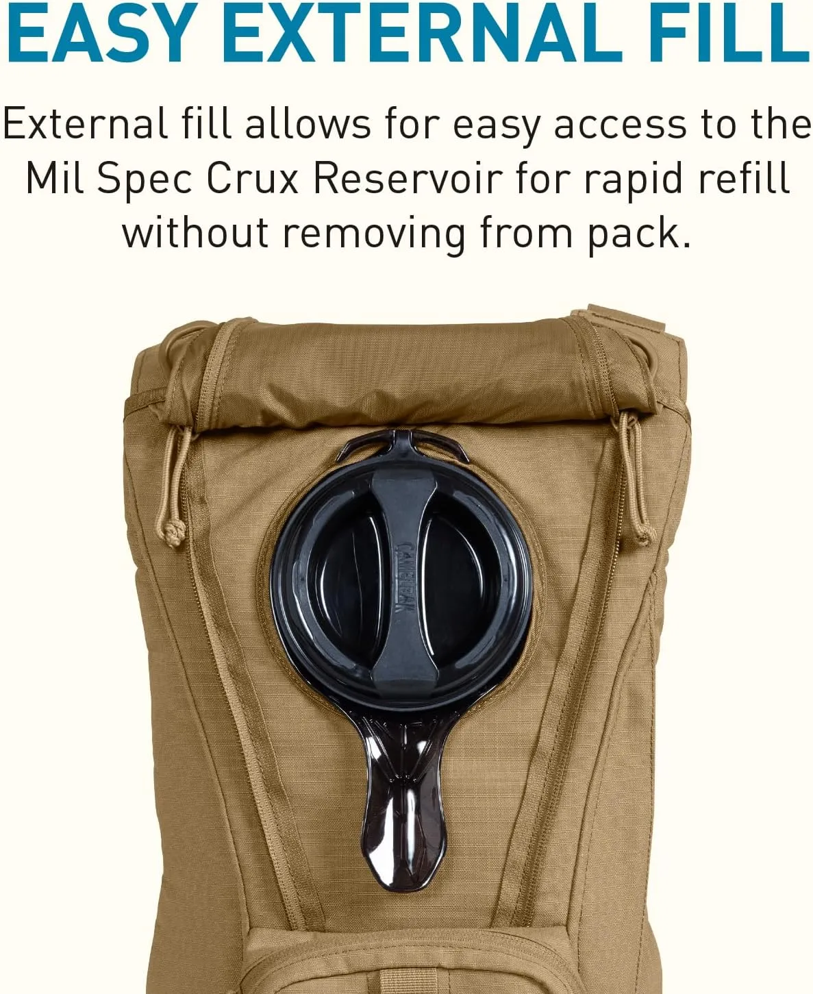 CamelBak Ambush Tactical Hydration Backpack with Mil Spec Crux Reservoir - MOLLE