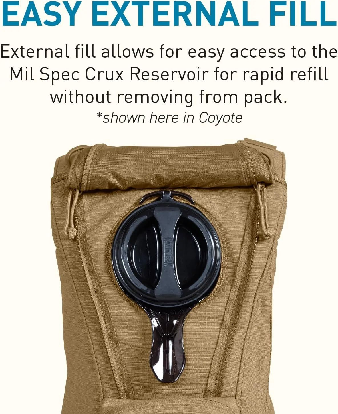 CamelBak Ambush Tactical Hydration Backpack with Mil Spec Crux Reservoir - MOLLE