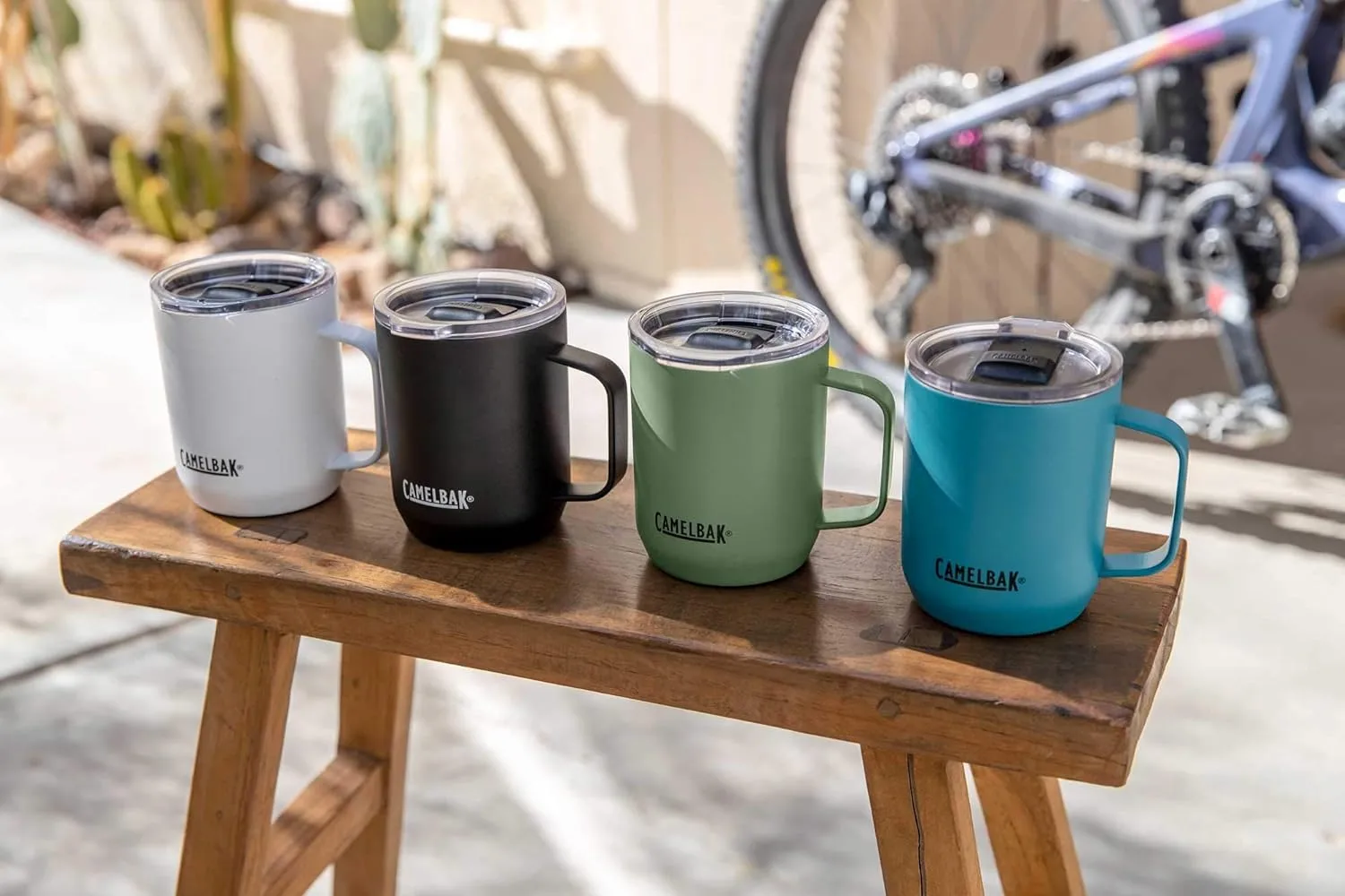 CamelBak Horizon Camp Mug - Insulated Stainless Steel with Tri-Mode Lid