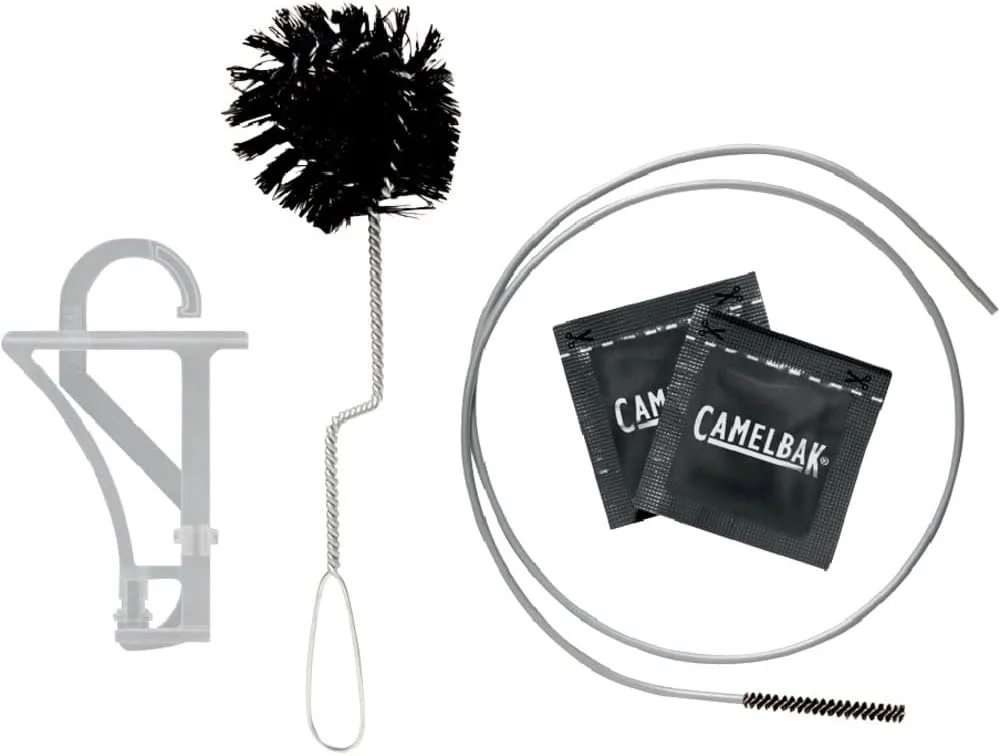 CamelBak Mil Spec Cleaning Kit with Reservoir Dryer, Reservoir Brush, Tube Brush, and 2 Cleaning Tablets