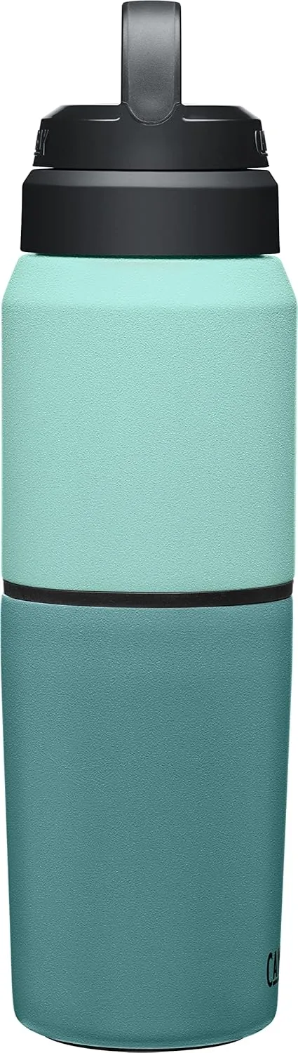 CamelBak MultiBev Insulated Stainless Steel Water Bottle & Travel Cup 17 oz
