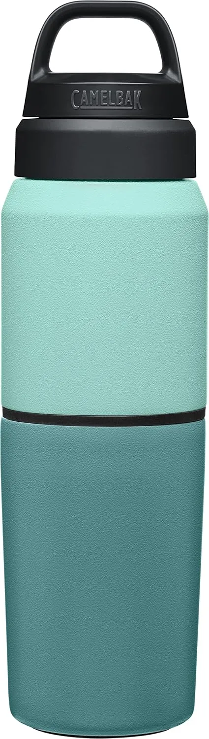 CamelBak MultiBev Insulated Stainless Steel Water Bottle & Travel Cup 17 oz
