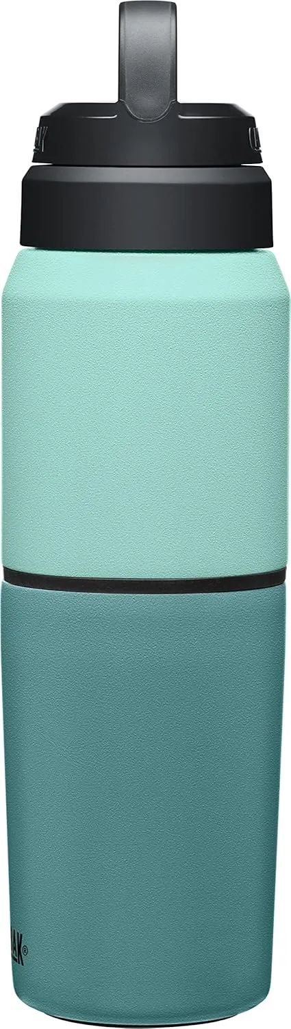 CamelBak MultiBev Insulated Stainless Steel Water Bottle & Travel Cup 17 oz