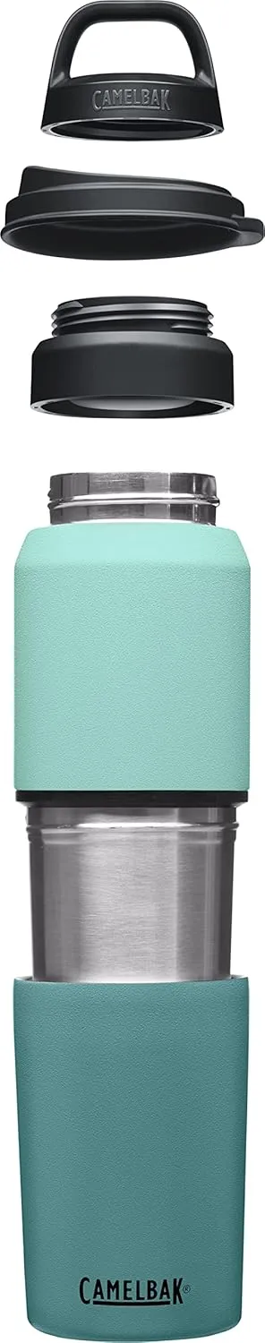 CamelBak MultiBev Insulated Stainless Steel Water Bottle & Travel Cup 17 oz