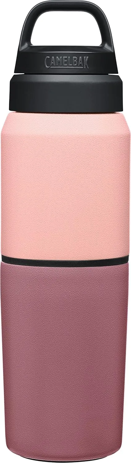 CamelBak MultiBev Insulated Stainless Steel Water Bottle & Travel Cup 17 oz