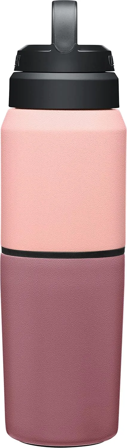 CamelBak MultiBev Insulated Stainless Steel Water Bottle & Travel Cup 17 oz