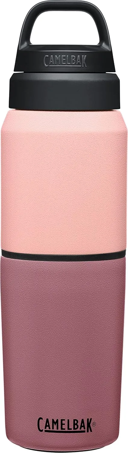 CamelBak MultiBev Insulated Stainless Steel Water Bottle & Travel Cup 17 oz