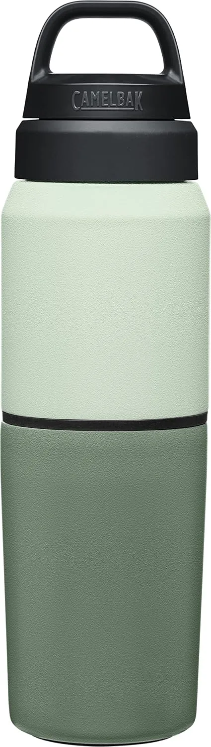 CamelBak MultiBev Insulated Stainless Steel Water Bottle & Travel Cup 17 oz