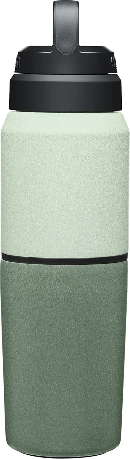 CamelBak MultiBev Insulated Stainless Steel Water Bottle & Travel Cup 17 oz