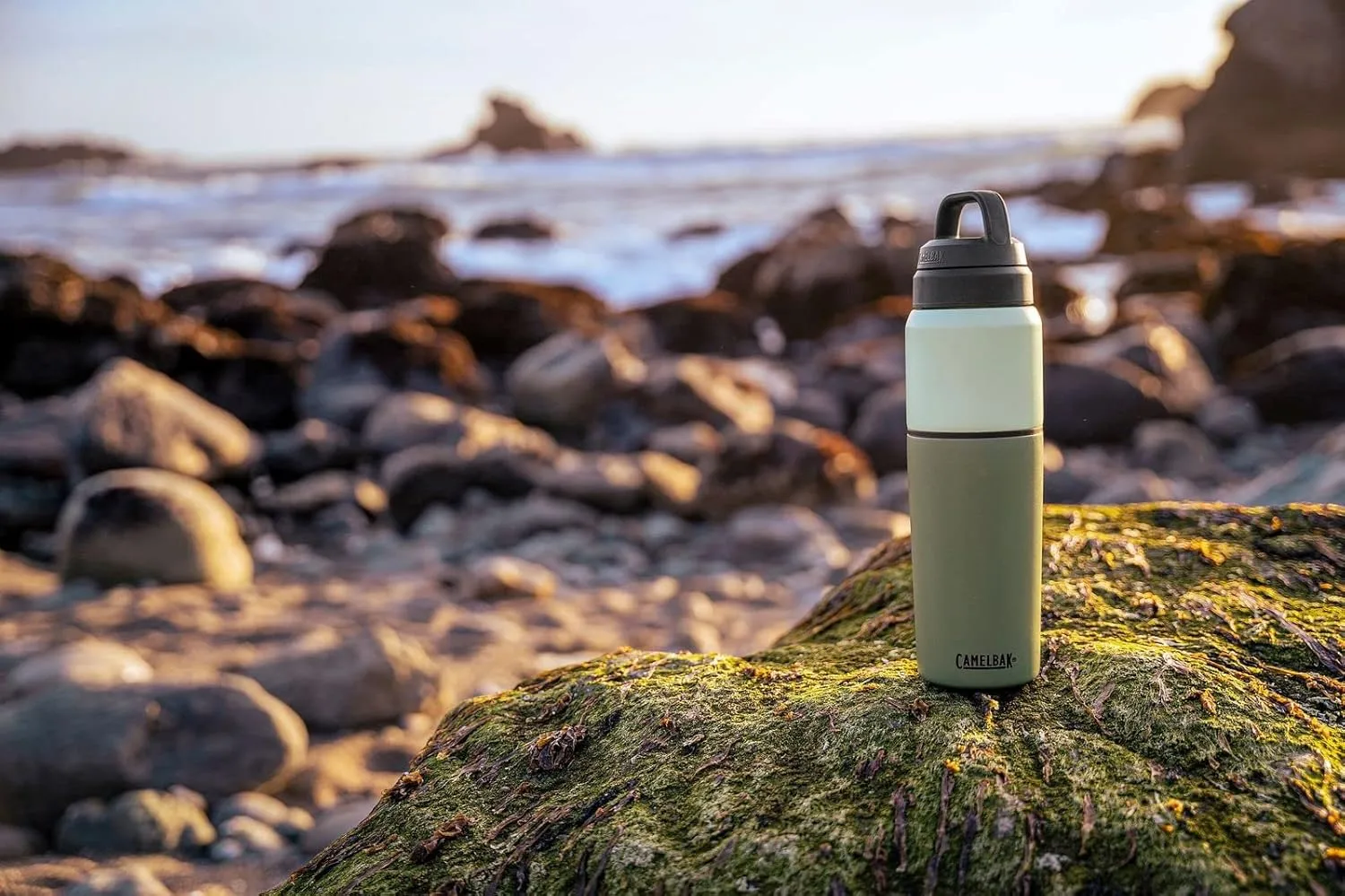 CamelBak MultiBev Insulated Stainless Steel Water Bottle & Travel Cup 17 oz