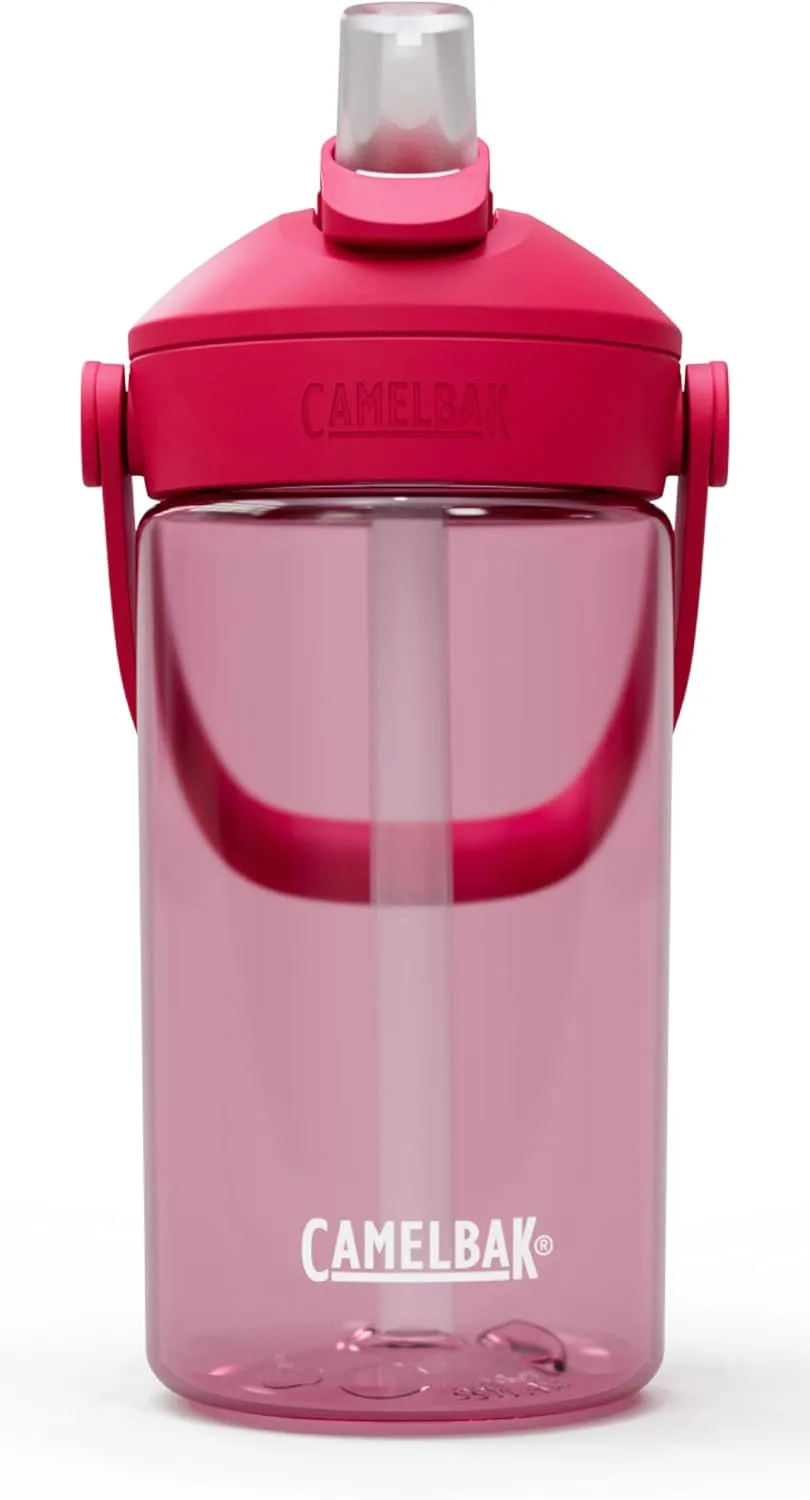 CAMELBAK Thrive Flip Straw Kids Bite Valve Water Bottle 14oz Tritan Renew