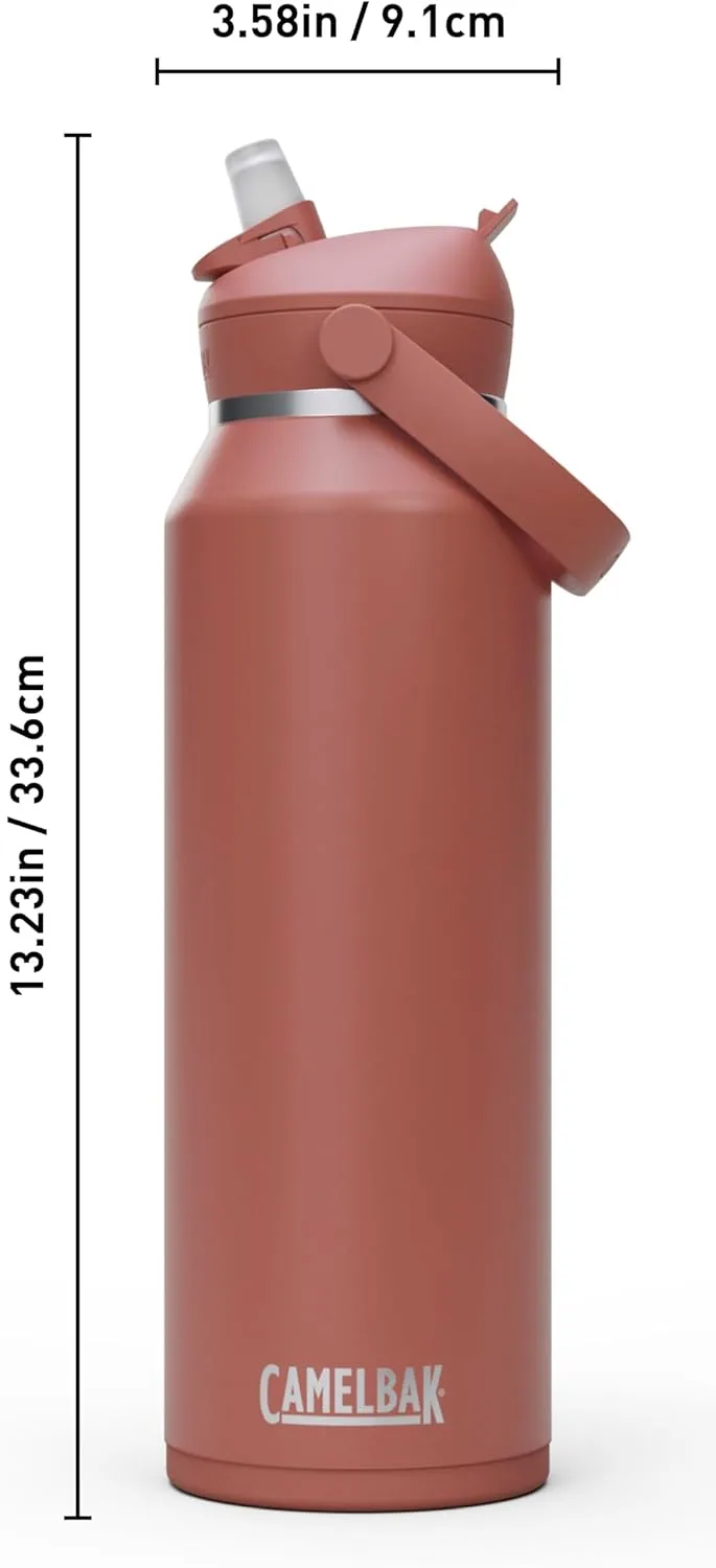 CAMELBAK Thrive Flip Straw Insulated Stainless Steel Water Bottle