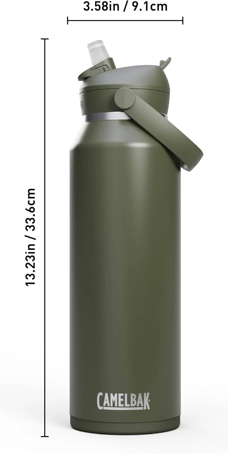 CAMELBAK Thrive Flip Straw Insulated Stainless Steel Water Bottle