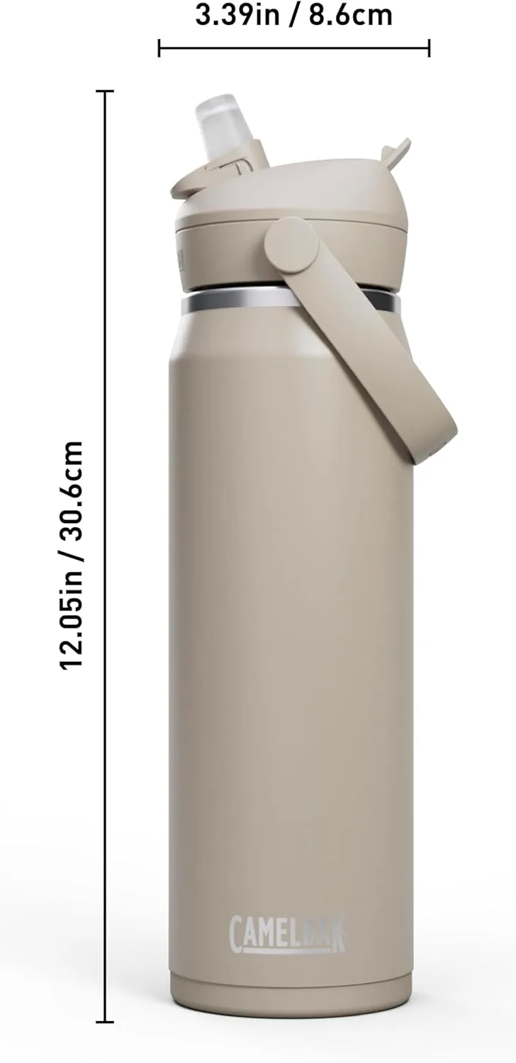 CAMELBAK Thrive Flip Straw Insulated Stainless Steel Water Bottle