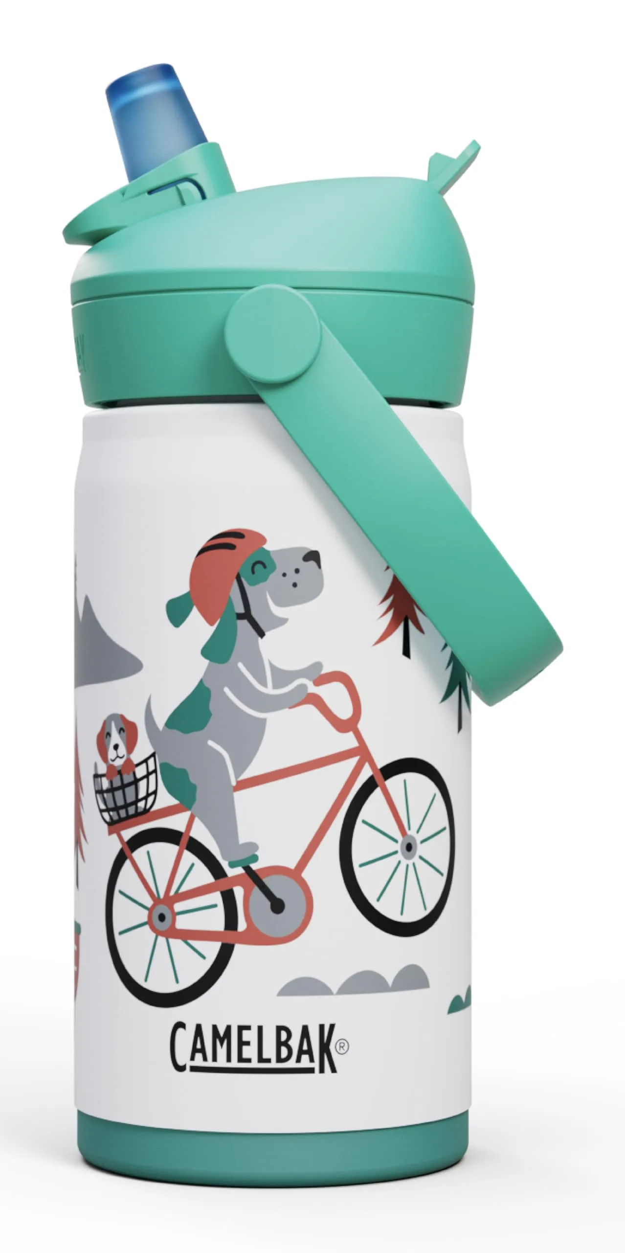 CAMELBAK Thrive Flip Straw Kids Stainless Steel Water Bottle