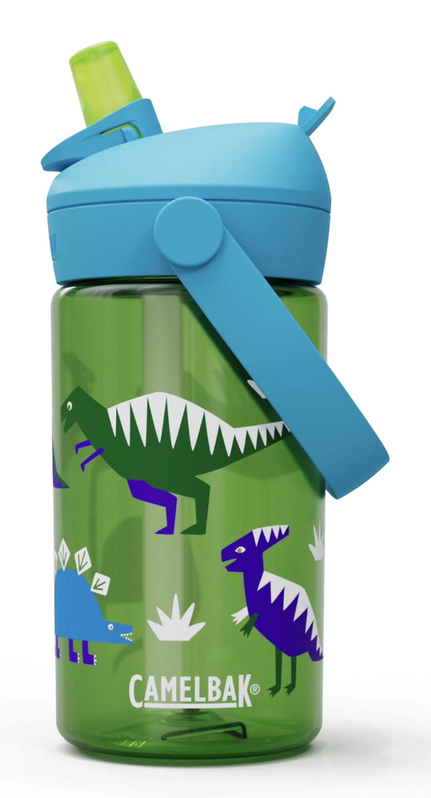 CAMELBAK Thrive Flip Straw Kids Bite Valve Water Bottle 14oz Tritan Renew