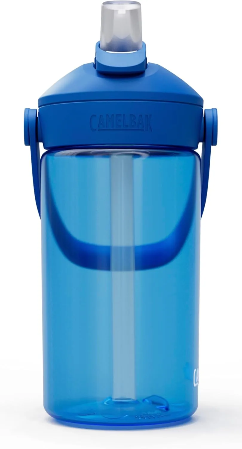 CAMELBAK Thrive Flip Straw Kids Bite Valve Water Bottle 14oz Tritan Renew
